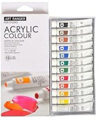 ART RANGERS ألوان أكريلك انبوب 12مللي 12 لون