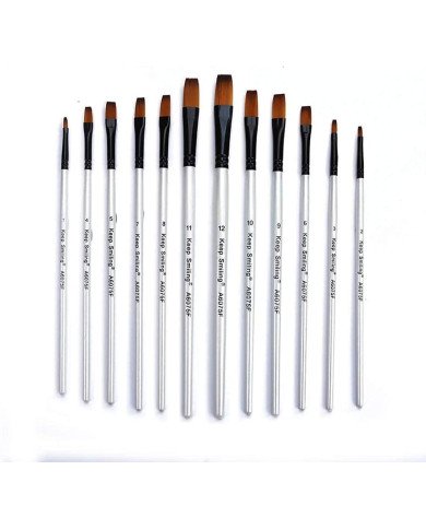 Keep Smiling طقم فرش تلوين مبطط 12 قطعة