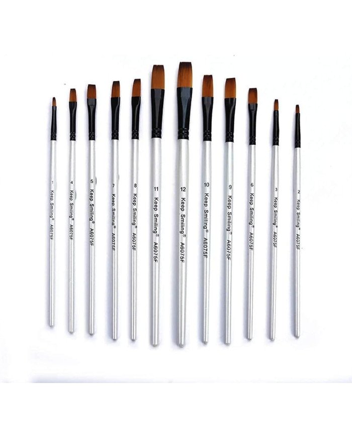 Keep Smiling طقم فرش تلوين مبطط 12 قطعة