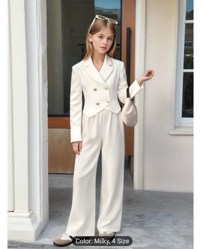 Spring and Autumn Girls' Fashion New Arrival, Elegant, Graceful, Simple, and Smart