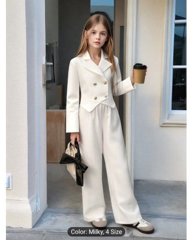 Spring and Autumn Girls' Fashion New Arrival, Elegant, Graceful, Simple, and Smart