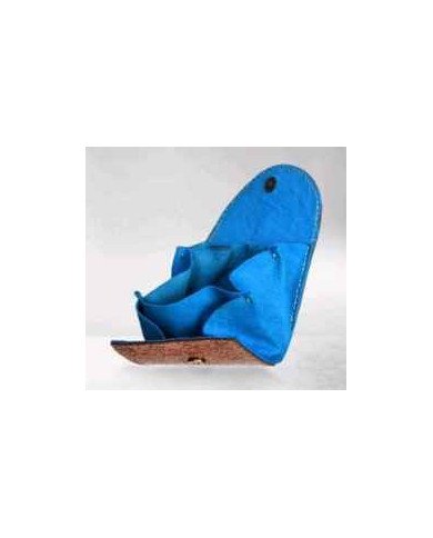 Leather Handmade Port Monet with Islamic Pattern