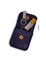 Leather Hand made Case for coins & accessories