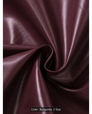 WLWXR Autumn Street Style Solid Color Slim Fit Coat V-neck Long Sleeve Button Asymmetric Cropped