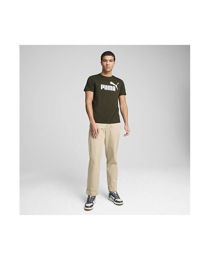 PUMA Unisex Ess Logo Tee (S) Tees