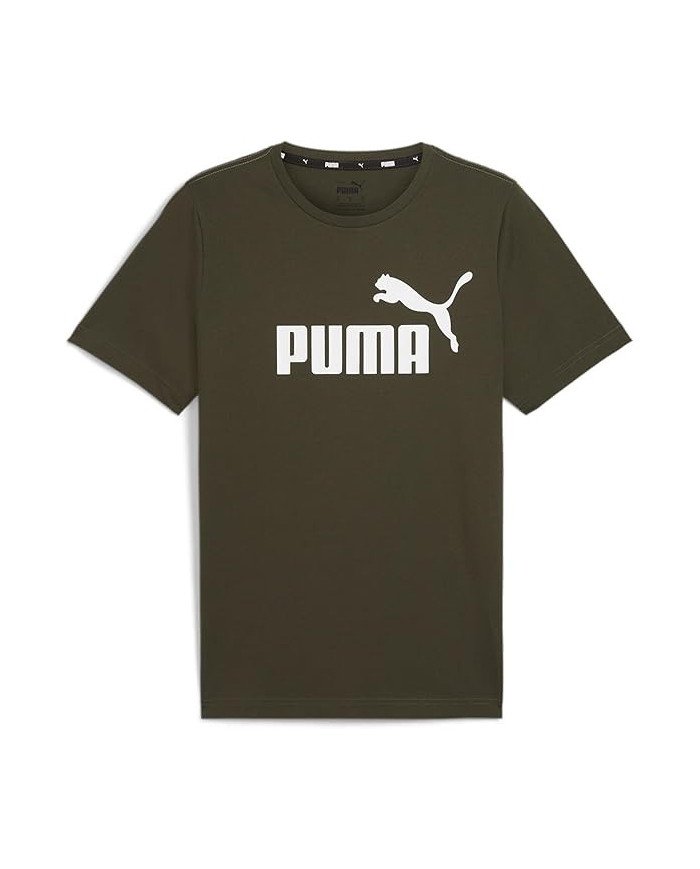 PUMA Unisex Ess Logo Tee (S) Tees