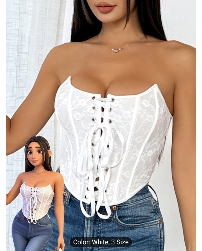 American-style Hot Designer Style Tri-dimensional Boned Strappy