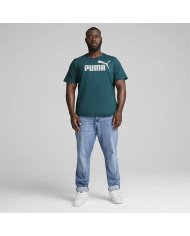 PUMA Unisex Ess Logo Tee (S) Tees