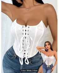 American-style Hot Designer Style Tri-dimensional Boned Strappy