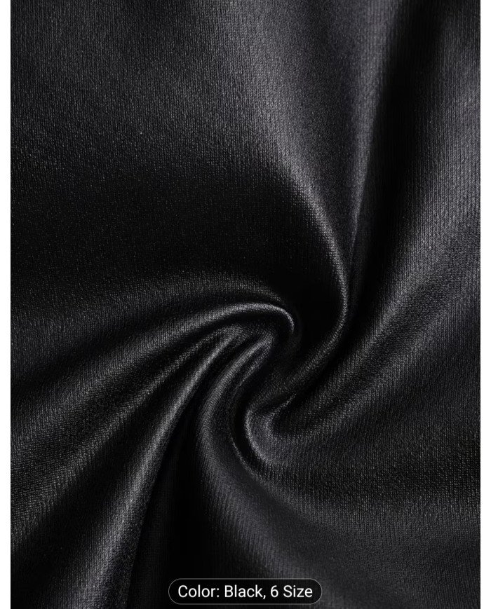 Women's Stretch Imitation Denim Coated Flare Pants -