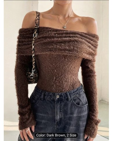 European and American Women's Faux Plush