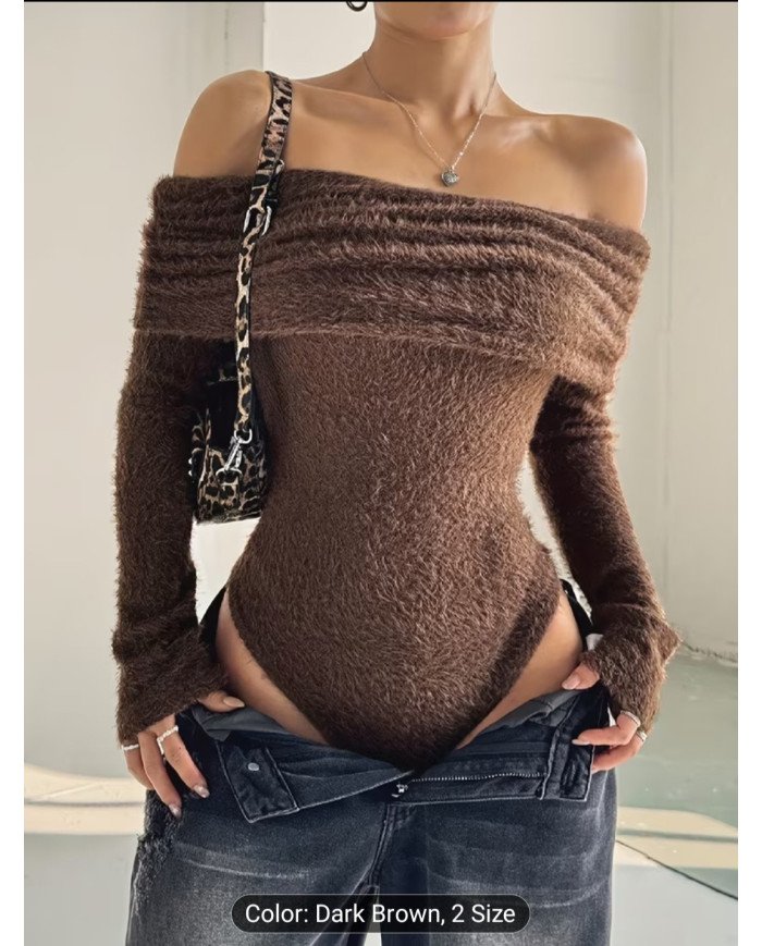 European and American Women's Faux Plush