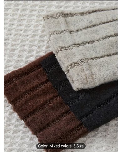 One-Pack of Boys' Striped and Solid Long-Sleeve Sweaters