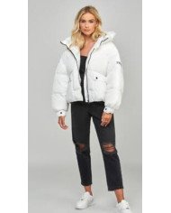 SIKSILK Winter jacket - white