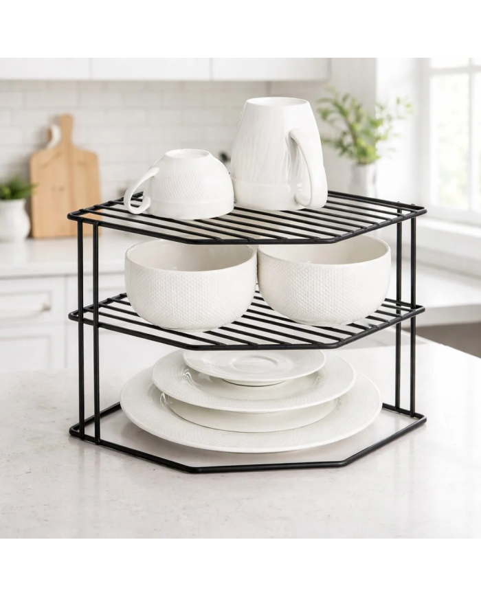 Kitchen Corner 3-Tiers Shelf