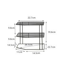 Kitchen Corner 3-Tiers Shelf