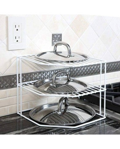 Kitchen Corner 3-Tiers Shelf