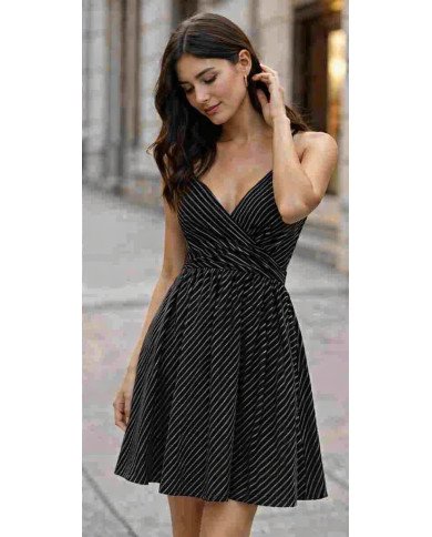 New Strapless Splicing Mesh Perspective Dress, Sexy Waist-cinching Bodycon