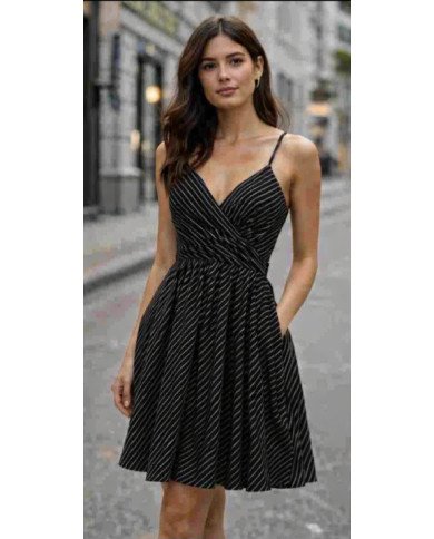 New Strapless Splicing Mesh Perspective Dress, Sexy Waist-cinching Bodycon