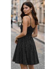New Strapless Splicing Mesh Perspective Dress, Sexy Waist-cinching Bodycon