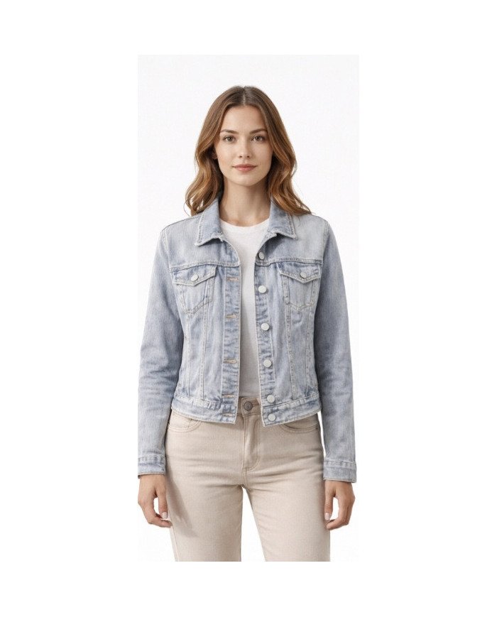 Denim jeans long sleeve short women  jacket
