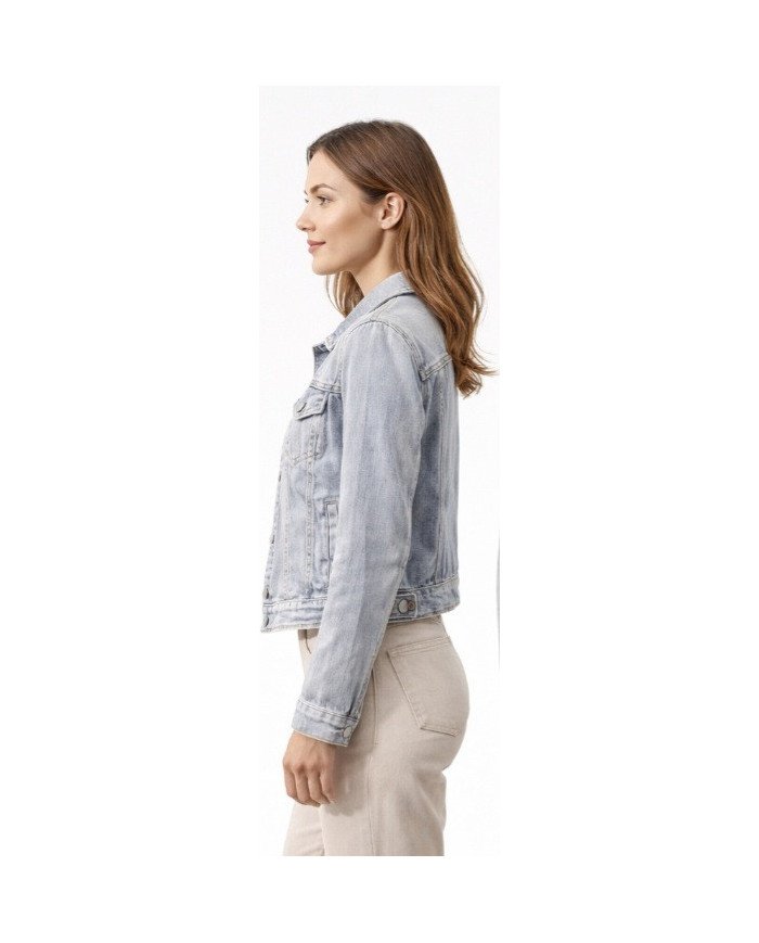Denim jeans long sleeve short women  jacket