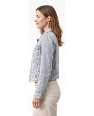 Denim jeans long sleeve short women  jacket