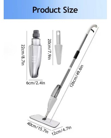 Water Spray Mop Sweeper