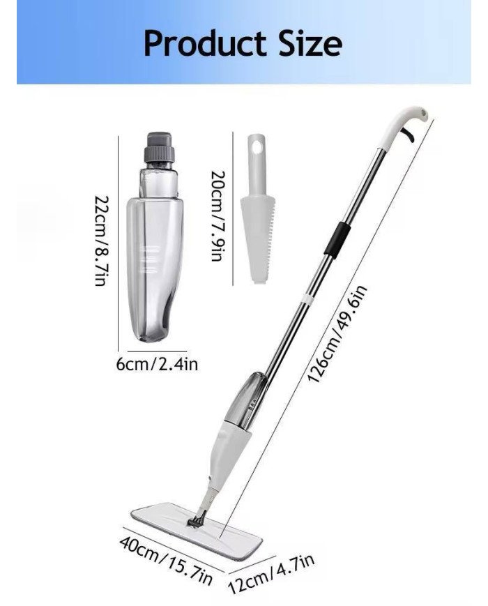 Water Spray Mop Sweeper