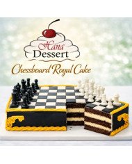 🍒✨ Chessboard Royal Cake ✨🍫