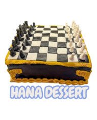 🍒✨ Chessboard Royal Cake ✨🍫