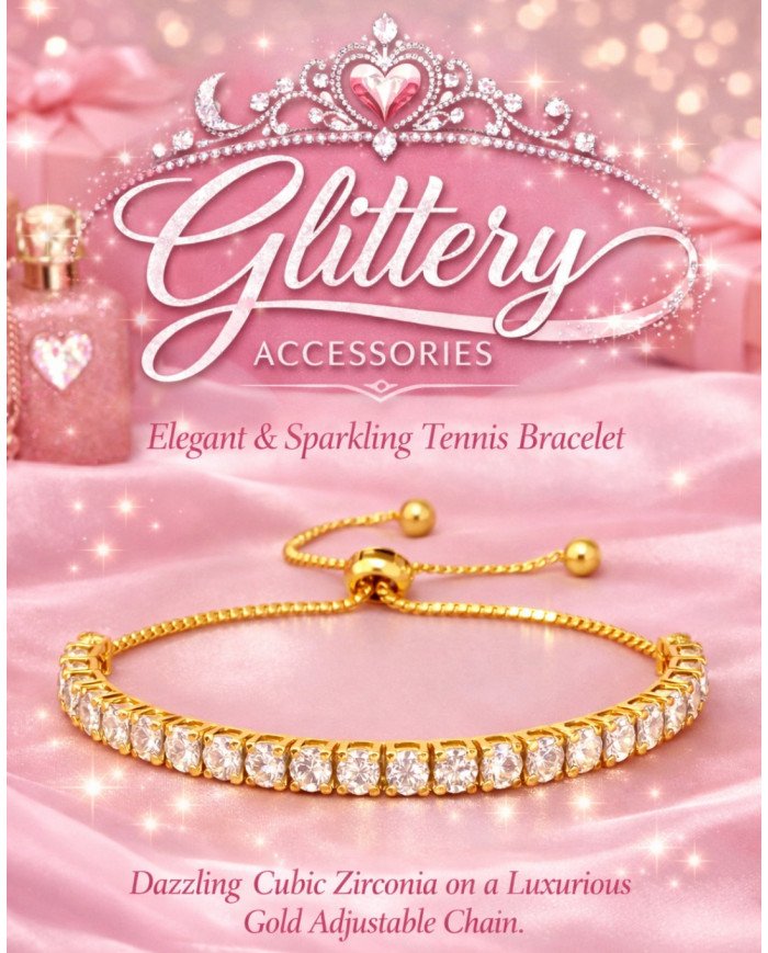 Elegant & Sparkling Tennis Bracelet