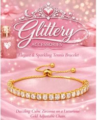 Elegant & Sparkling Tennis Bracelet
